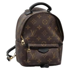 LOUIS VUITTON Monogram Palm Springs MINI Backpack M41562 LV Auth IN006